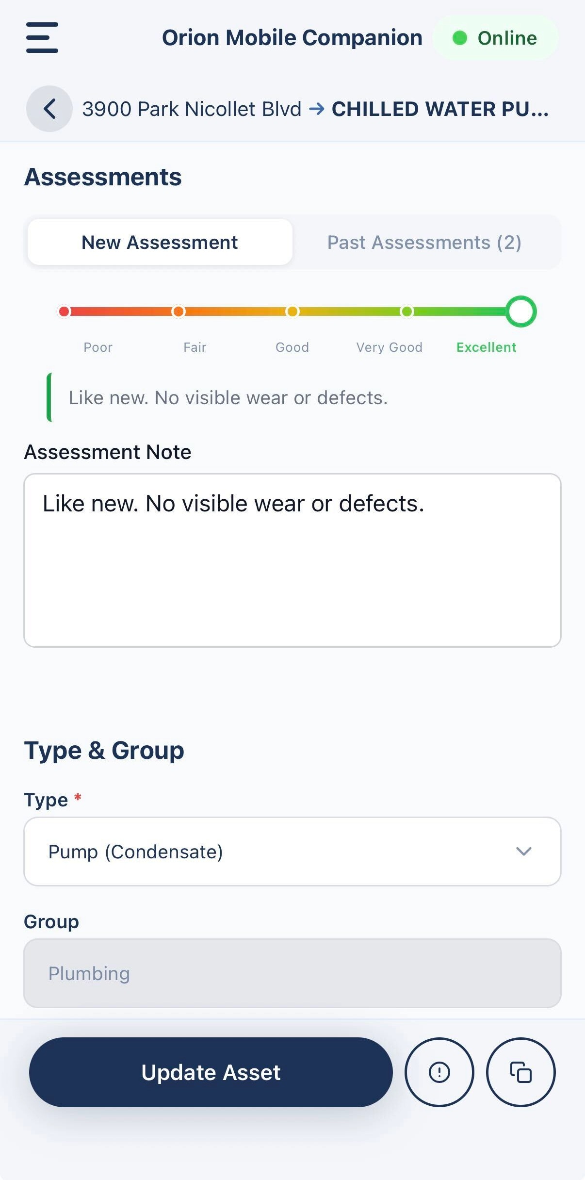 Orion V3.0 — Mobile Companion (phone frame)